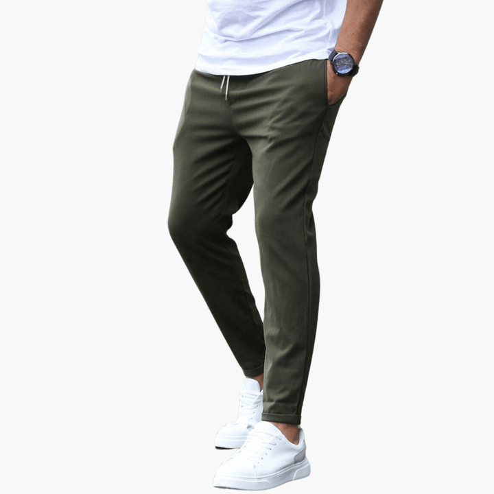 Pantaloni da jogging comodi e elasticizzati da uomo