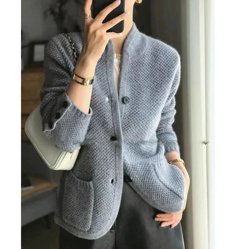 Casual Cardigan for Everyday Wear Grey