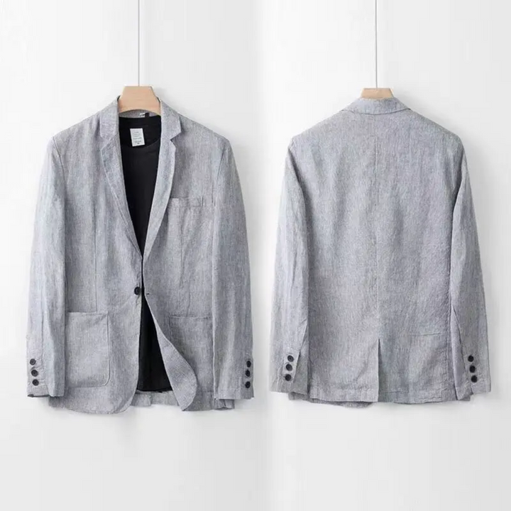 Men's Casual Button Cardigan and Pant Set
