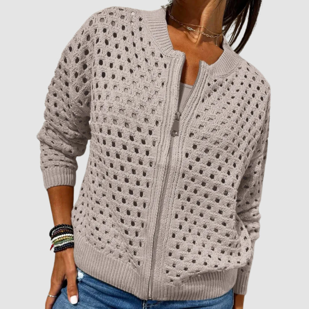 Desiree | Cardigan tricoté haut de gamme pour femme