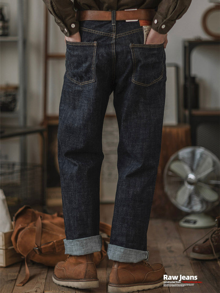 Men's 14oz Indigo Selvedge Denim Jeans