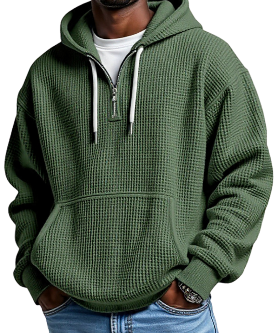 Men's Stand-Collar Zip Pocket Shirt-MODAUTLET