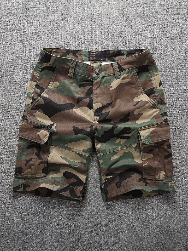 Men's Tactical Cargo Shorts for Outdoor Adventure