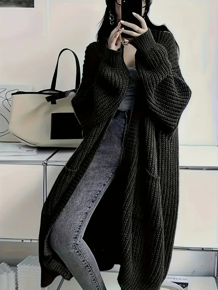 Alice | Hyggelig lang cardigan til kvinder for komfort og stil