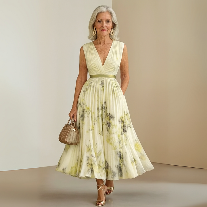 Women's Flowy Sleeveless Summer Maxi Dress