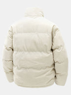 Stylish Corduroy Puffer Jacket