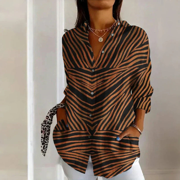 Women's Classic Vintage Blouse-MODAUTLET