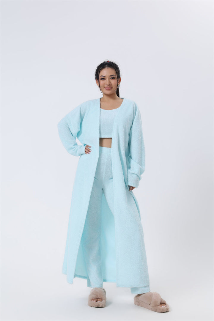 Cozy 3‑Piece Women's Lounge & Pajama Set-MODAUTLET