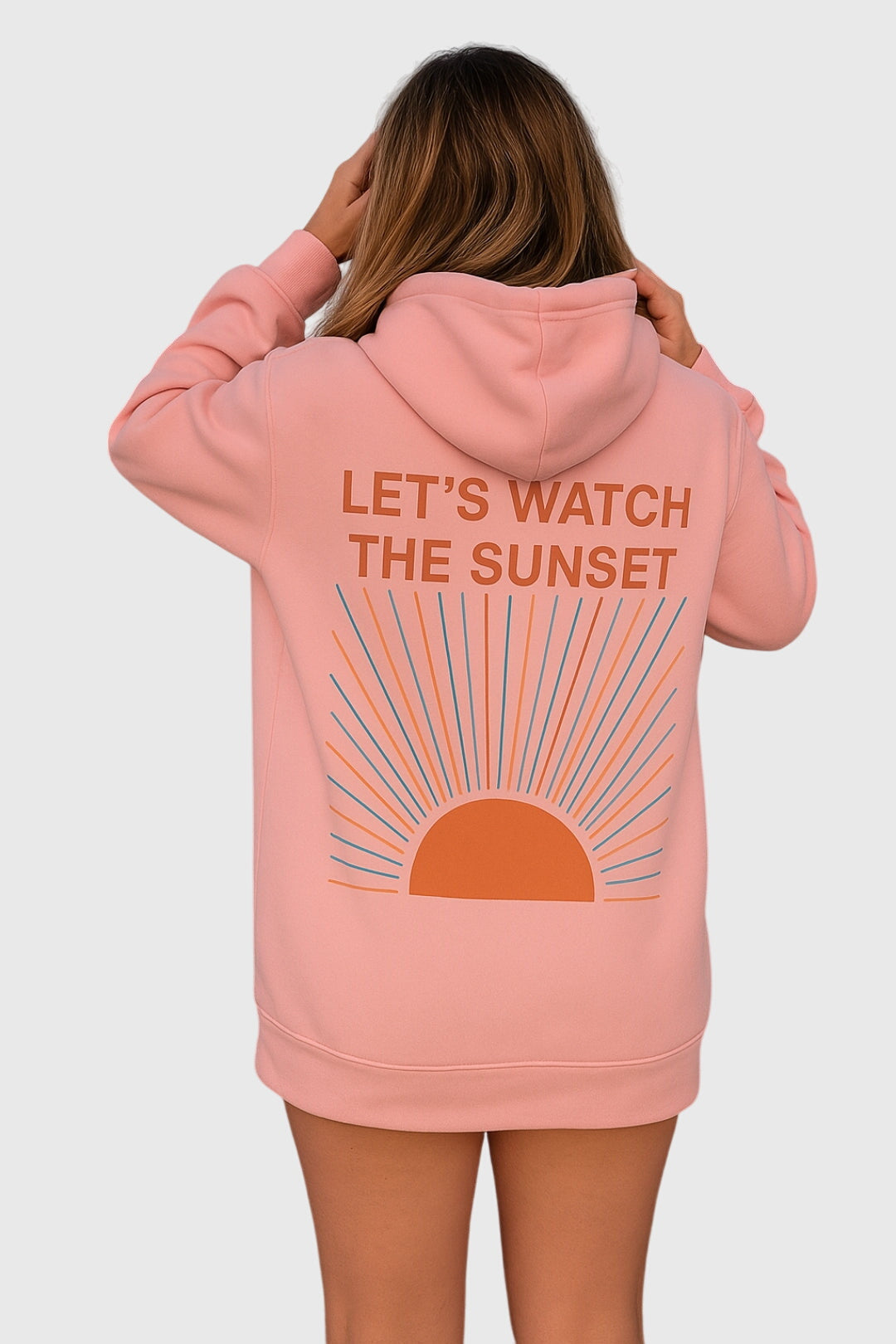 Women's Relaxed Sunset Hoodie