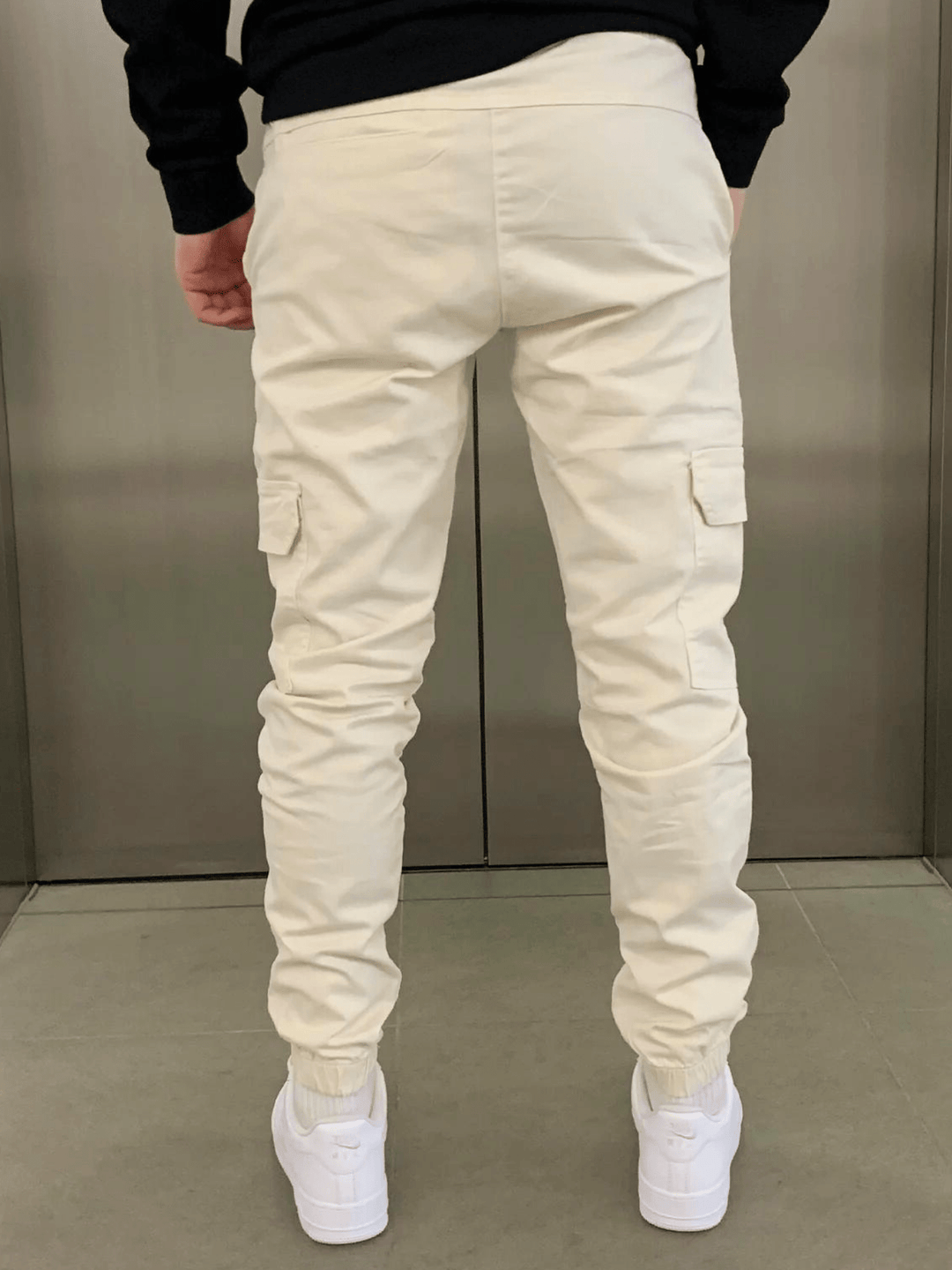 Herren-Cargohosen mit Kordelzug für Komfort und Stil