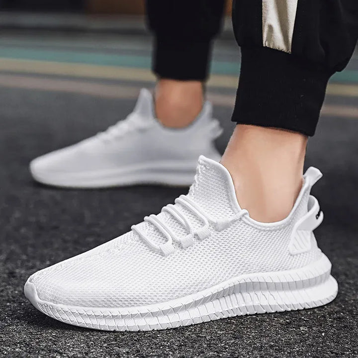 Men's Breathable Flyknit Orthopedic Shoes-MODAUTLET