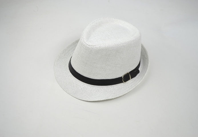 Men's Summer Casual Straw Hat for Outdoor Sunshade Trips