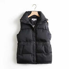 Women's Padded Vest - Comfortable and Stylish Black