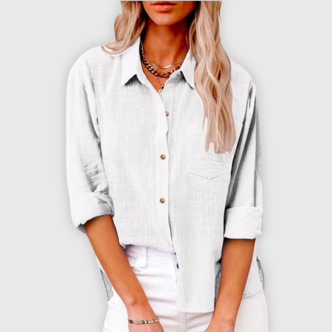 Women's Casual Sophistication Blouse White