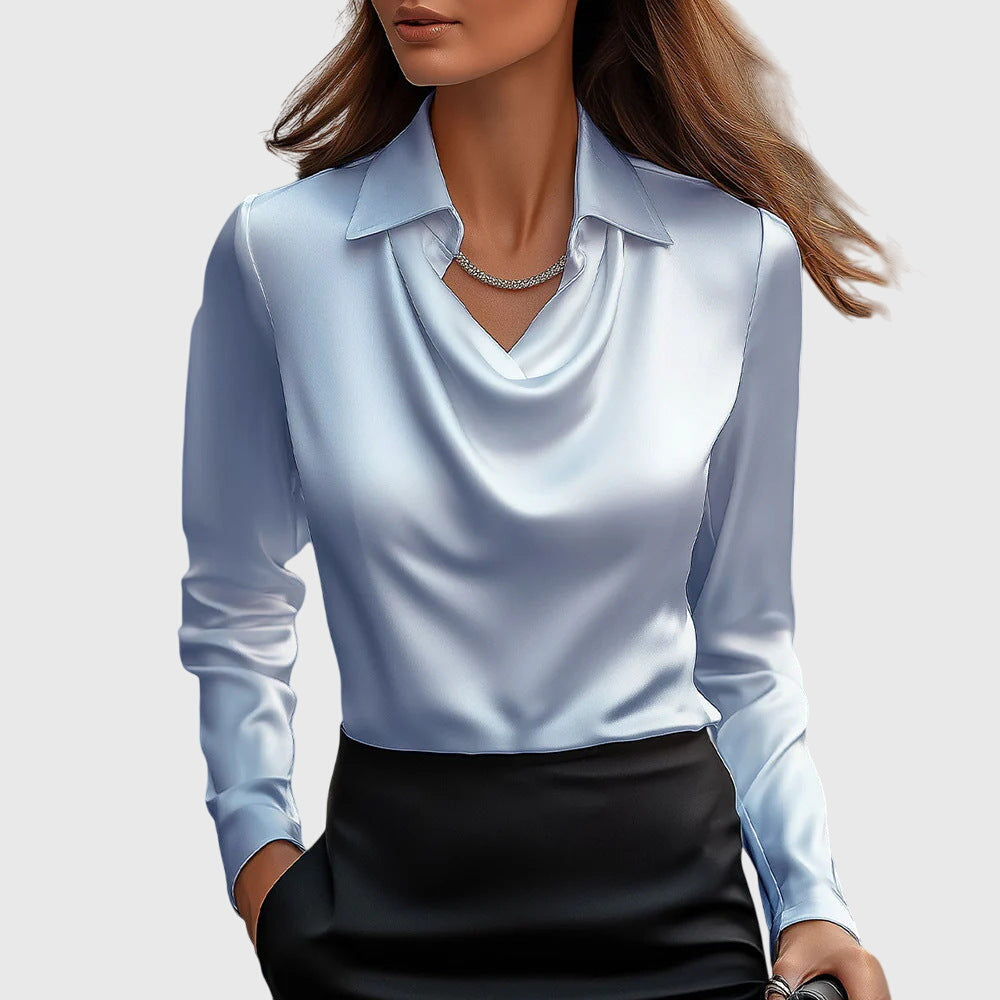 Women's Luxurious Blouse Blue