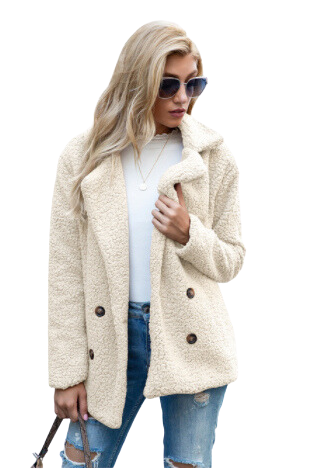 Cozy Fleece Jacket for Ultimate Comfort White