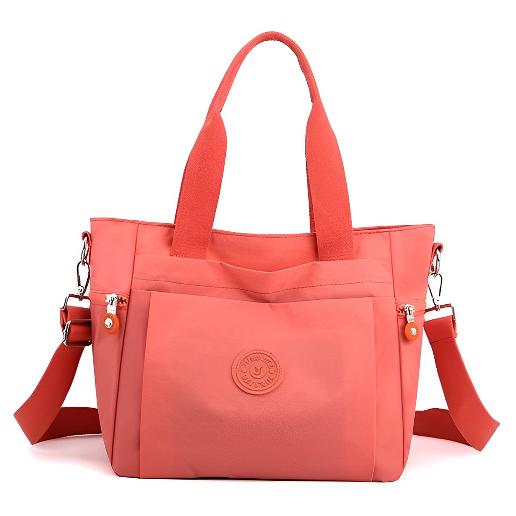 Elegant Quilted Shoulder Bag For Women With Practical Style Rose red