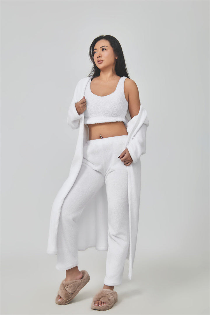 Cozy 3‑Piece Women's Lounge & Pajama Set-MODAUTLET
