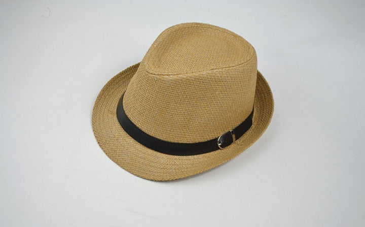 Men's Summer Casual Straw Hat for Outdoor Sunshade Trips