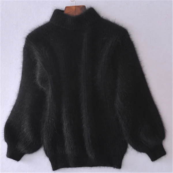 Womens' Soft Elegant Sweater Black One size