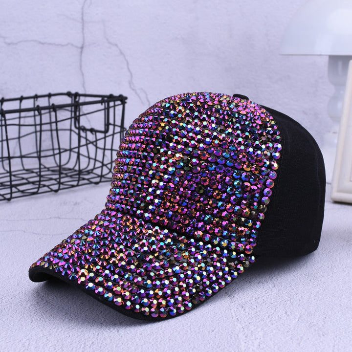 Stylish Sequin Baseball Cap for Women