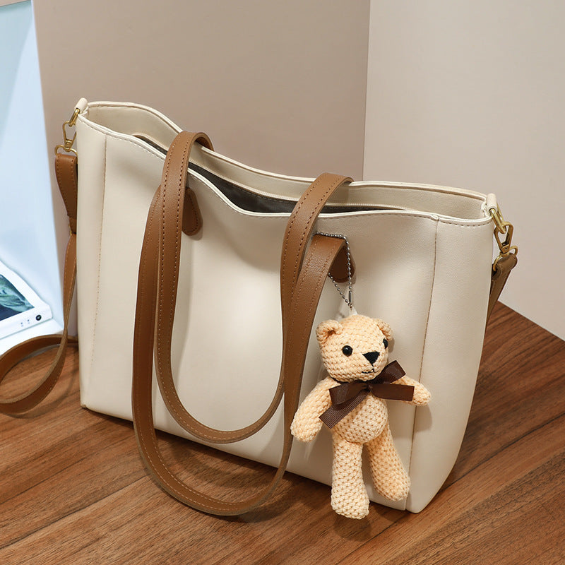 Genuine Leather Shoulder Messenger Bag-MODAUTLET