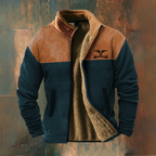 Casual Fleece Jacket for Everyday Comfort Navy Blue