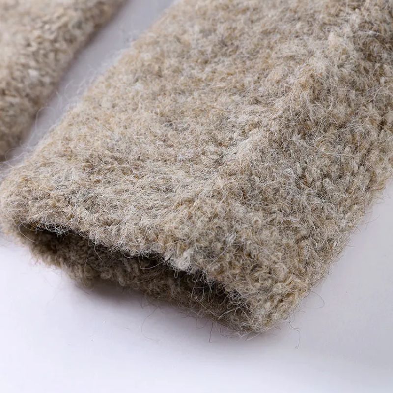 Women's Cozy Cropped Collared Cardigan – Stylish Comfort