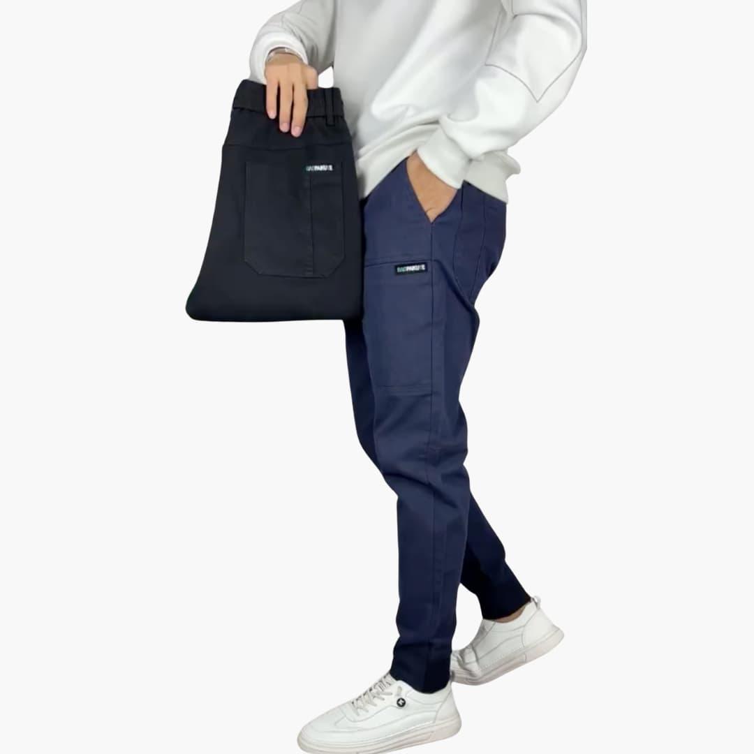 Pantaloni cargo da uomo comodi e elasticizzati