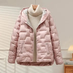 Women's Down Puffer Jacket Pink