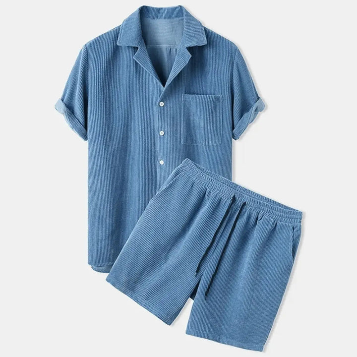 Retro Corduroy Casual Set-MODAUTLET