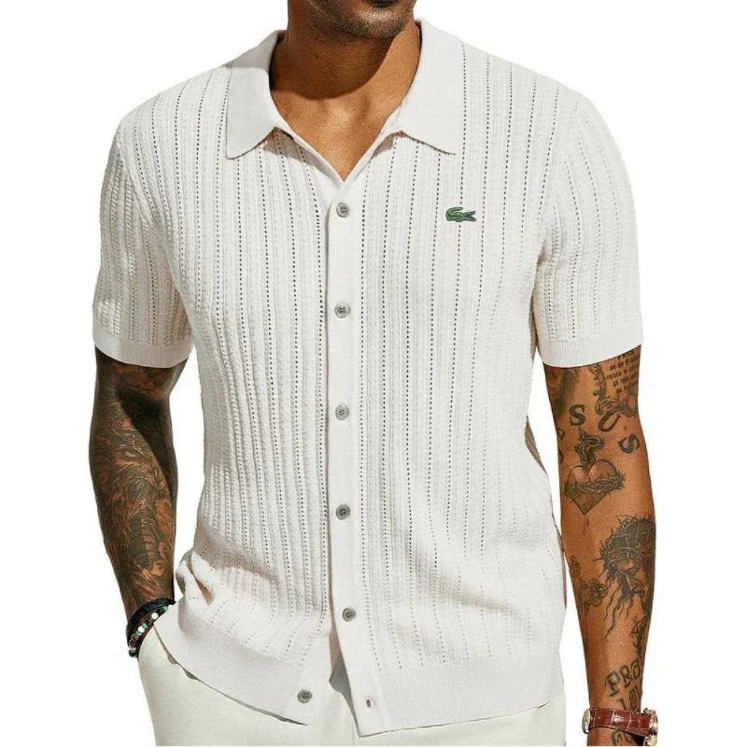 Classic Men's Tailored Shirt White