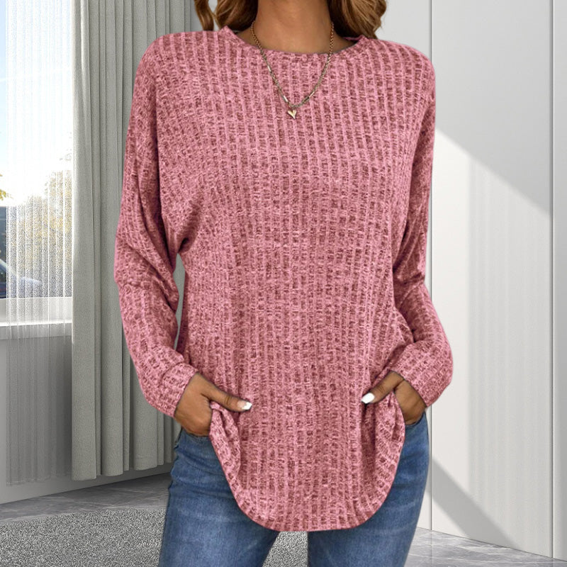 Women's Elegant Loose Fit Top Pink