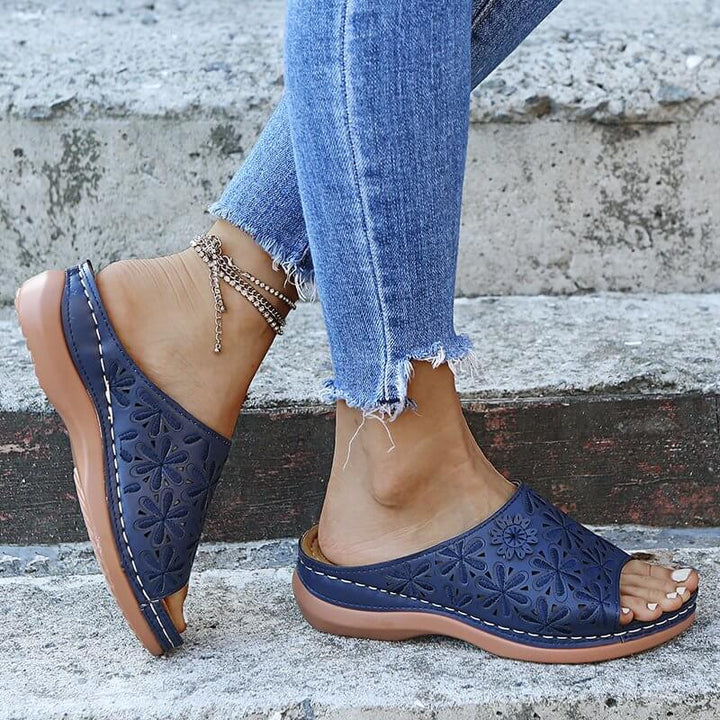 Women's Orthopedic Floral Sandals-MODAUTLET