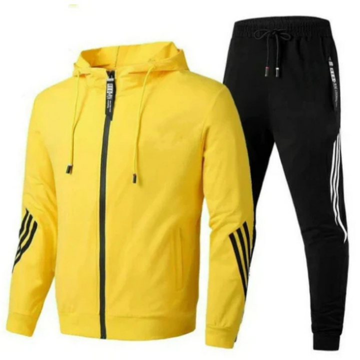 Chándal deportivo para hombre | Conjunto elegante de ropa deportiva de dos piezas