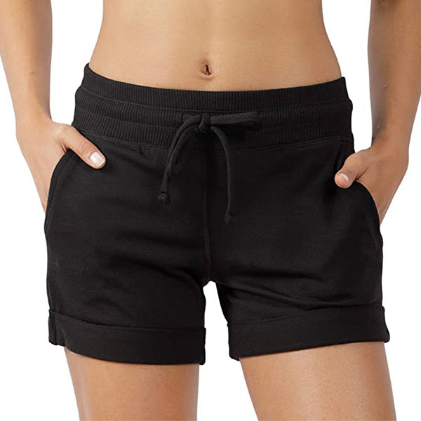 Women's Cozy Activewear Gym Lounge Shorts