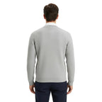 Merino Wool Full-Zip Sweater for Men