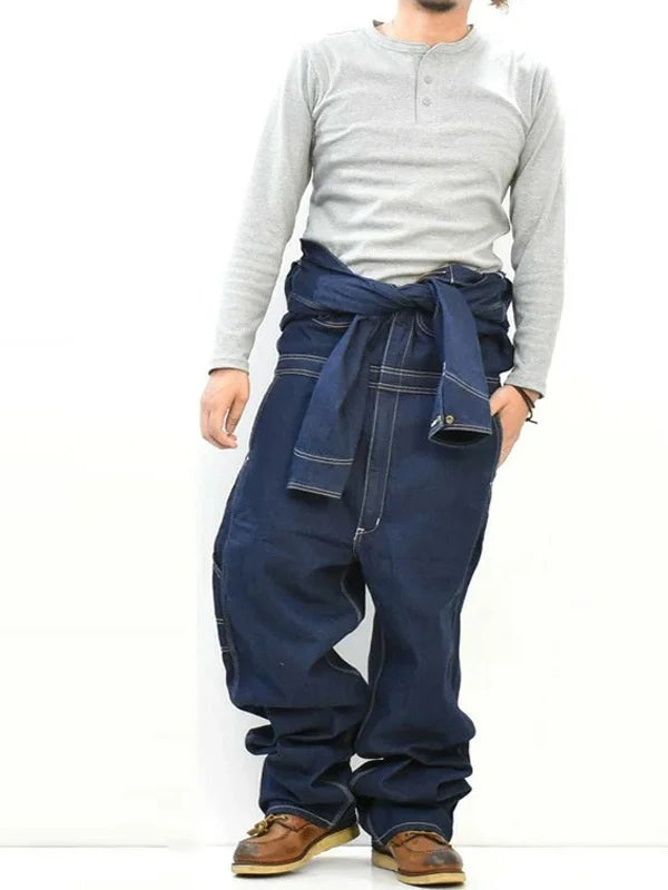 Herren-Latzoverall aus Denim für die Arbeit