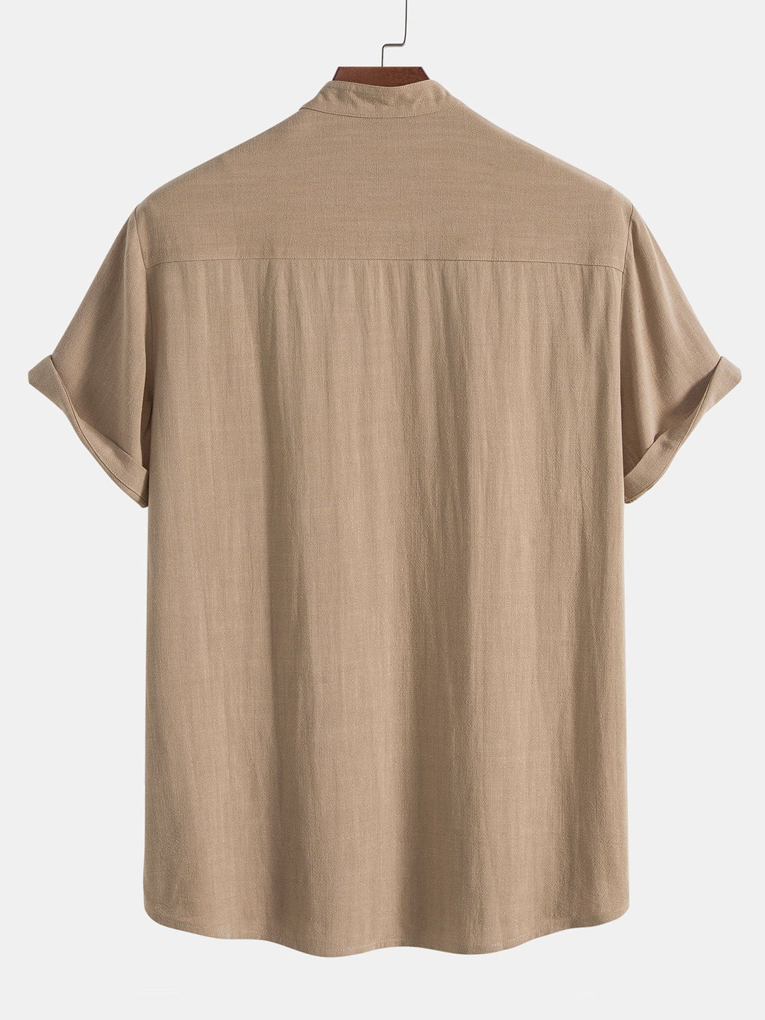 Conjunto de camisa de manga corta y pantalones para hombre para uso de verano