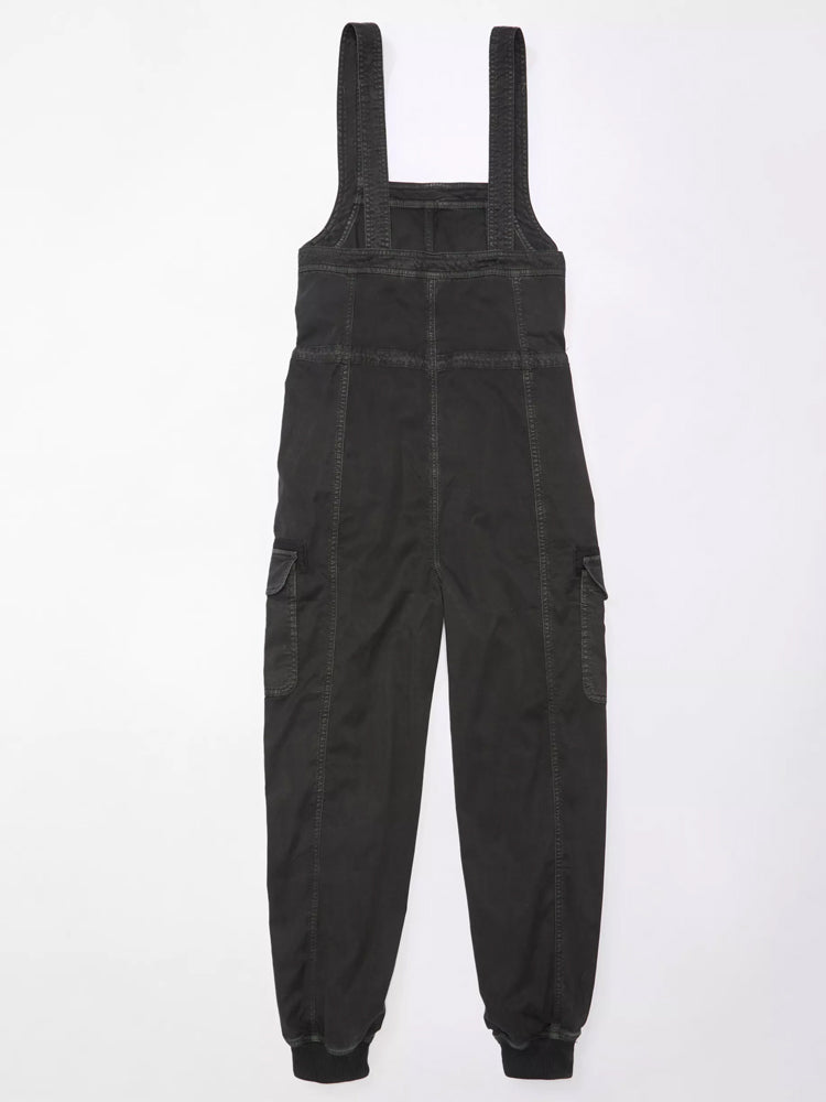 Chloe | Women's Drape Baggy Cargo Overalls