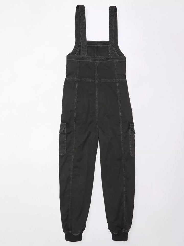 Chloe | Women's Drape Baggy Cargo Overalls
