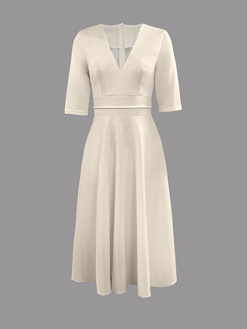Daisy | Women's Flared Midi Dress for Wedding Guests