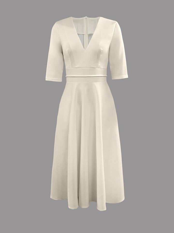 Daisy | Women's Flared Midi Dress for Wedding Guests