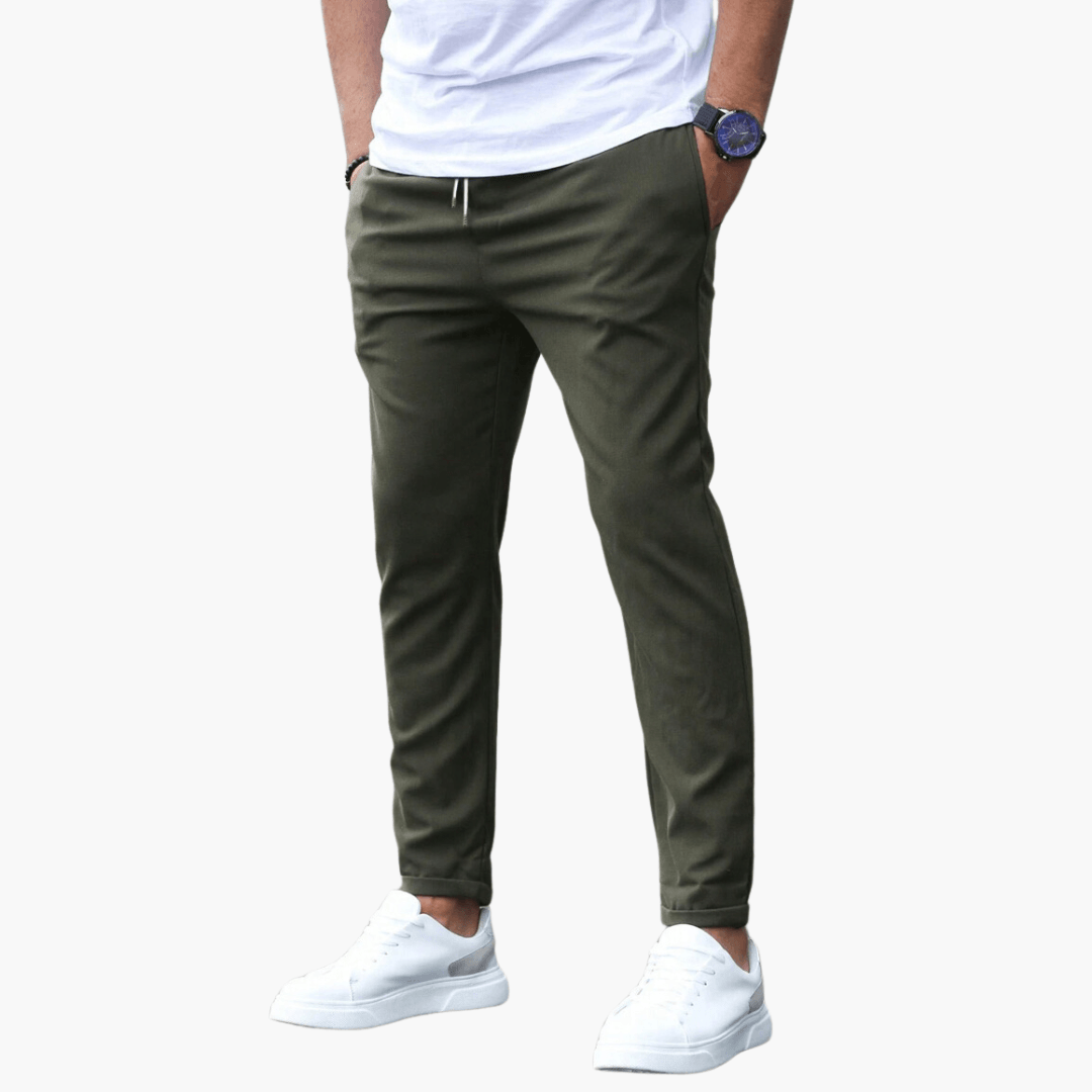 Pantaloni da jogging comodi e elasticizzati da uomo