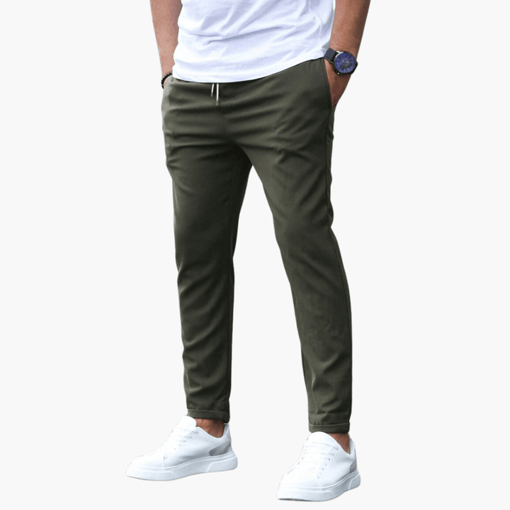 Pantaloni da jogging comodi e elasticizzati da uomo