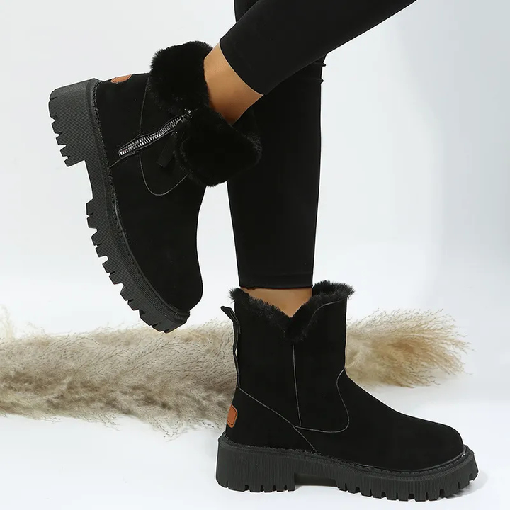 Women's Cozy Chunky Winter Boots-MODAUTLET