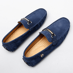 Women's Luxury Suede Loafers Blue