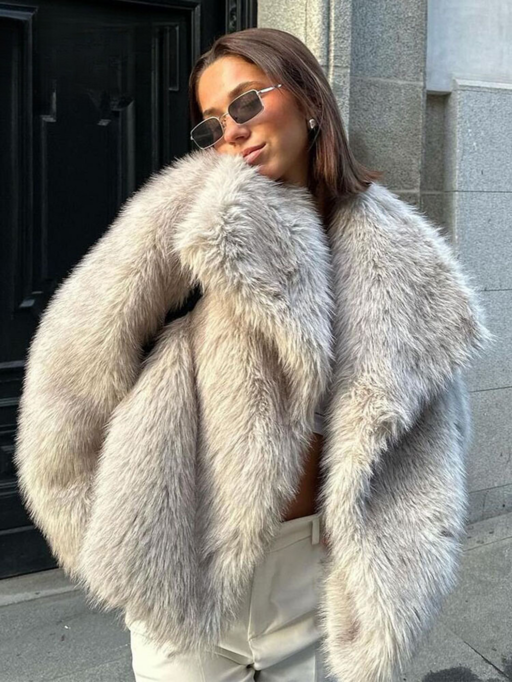 Faux Fur Jacket for Women