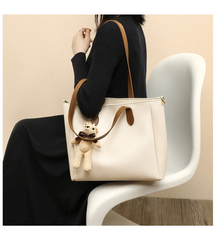 Genuine Leather Shoulder Messenger Bag-MODAUTLET