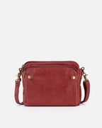 Crossbody Leather Shoulder Bags Red